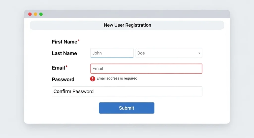 Form Not Submitting