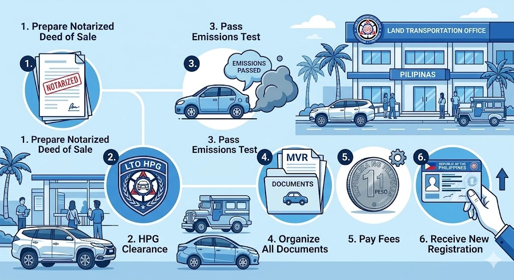 Process for LTO Change of Ownership